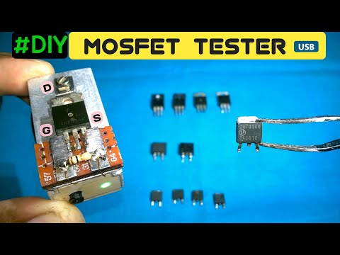 How To Make Mosfet Tester Circuit | SMD Mosfet Testing: Simple Electronic Gadgets @TronicMade