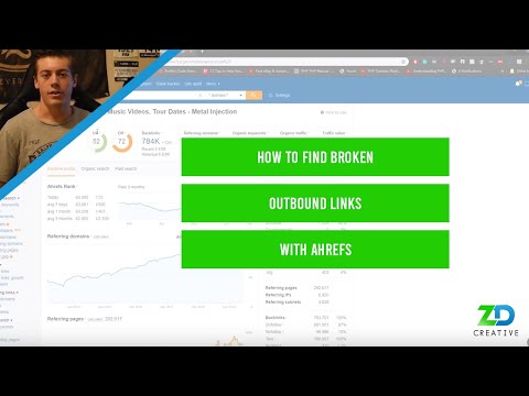 SEO 101- How To Find Broken Outbound Links With Ahrefs