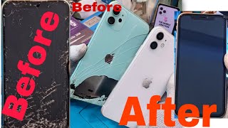 #iPhone 11 Lcd Replacement and Full Body Change iPhone 11 Data recovery #Apple-India #colour change#