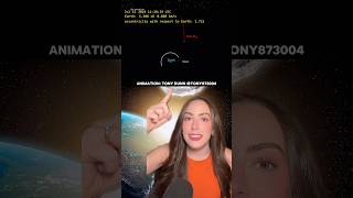 New moon around earth! #space #astronomy #nasa #shorts