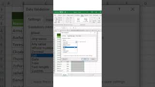 Searchable Drop Down List in Excel | easy dropdown list #shorts