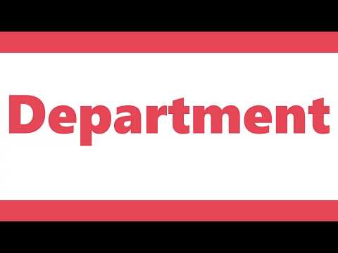 Run Your School Configure  Department