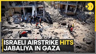 Israel Intensifies Airstrike On Northern Gaza In Jabaliya City, Death Toll Mounts To 82 | Wion