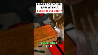 EASY miter saw laser guide add-on that's cheap! #mitersaws