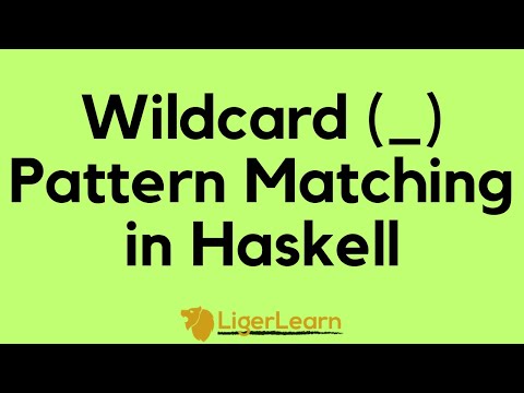 Wildcard (_) Pattern Matching in Haskell