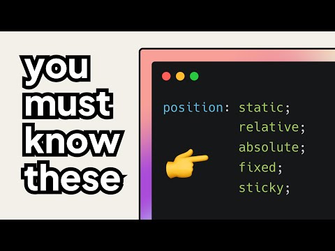 CSS Position: The 5 Types Every Developer Must Know