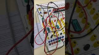 Electronics Lab experiment-4 : Realization of SR flip-flop using NAND gates (IC-7400)