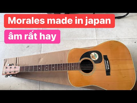 Đàn guitar Morales Japan âm rất hay. Giá: 2tr300k. guitar nhật 0936057750