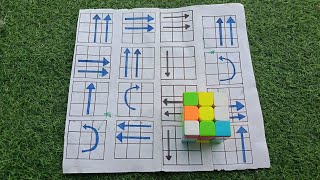 1 Minute Rubik's Cube Solve Anyone Can Do It 😱