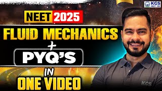 NEET 2025 Physics in 1 Shot Video🔥 Fluid Mechanics PYQs | NEET Physics Important Questions | SSP Sir