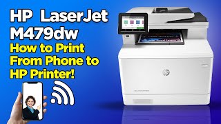 How to Print from Your Mobile to HP Color LaserJet Pro MFP M479 via Wi-Fi – Easy Setup