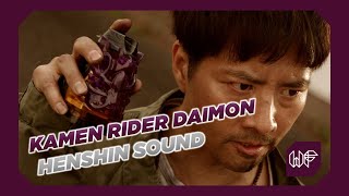 KR REVICE | Kamen Rider Daimon Henshin Sound with Animation & Subtitles