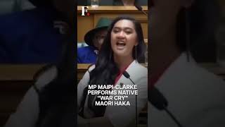 Watch: New Zealand MP Performs Native "War Cry" Maori Haka In Parliament | Subscribe to First Post