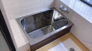 京都府城陽市　タイルのお風呂からパナソニック　オフローラへ浴室リフォーム