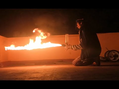 Simple flamethrower build