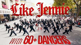 [KPOP IN PUBLIC | 60 DANCERS] JENNIE - like JENNIE Dance Cover and Choreo by BLACKSI from Vietnam