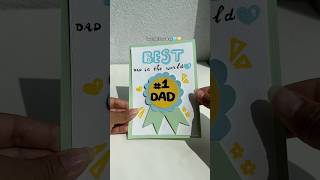 best gift for Dad🩵💛 #giftidea #diy #cardcreations #art #papercraft #diycard #fathersdaygift #dad
