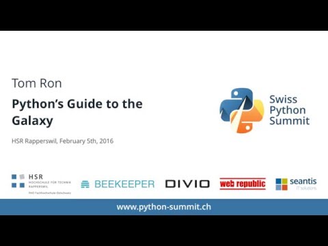 Tom Ron – Python's Guide to the Galaxy – SPS16
