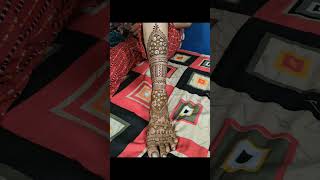 Mehendi design for wedding 💍🪄#mehendiart #art #hennatattoodesign #mehndi #henna #creativehenna