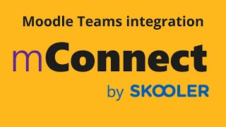 Moodle Teams integration with mConnect