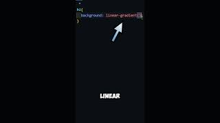 How to make a gradient color in css! #shorts
