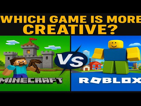 Minecraft vs. Roblox: Which Game Unlocks More Creativity? 🎮🧱⚡