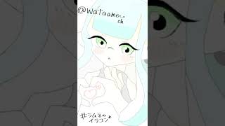 @ramune42 イラコン！完成✨#テンプレ#スプラ#イラコン#イラストメイキング