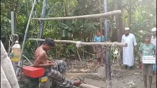 বরিশালে দুইশত পরিবারের জন্য গভির নল্কুপ স্থাপন।তারিখ-23-07-2025
