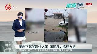 蘭嶼下起間歇性大雨 瞬間風力高達九級 2021-09-11 IPCF-TITV 原文會 原視新聞