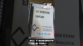 1ST SEM BRAND NEW BOOKS AVAILABLE NOW....#cu #bcom #1stsem