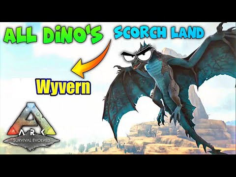 ARK MOBILE ALL NEW SCORCH LAND DINOS | ARK ULTIMATE SURVIVAL MOBILE