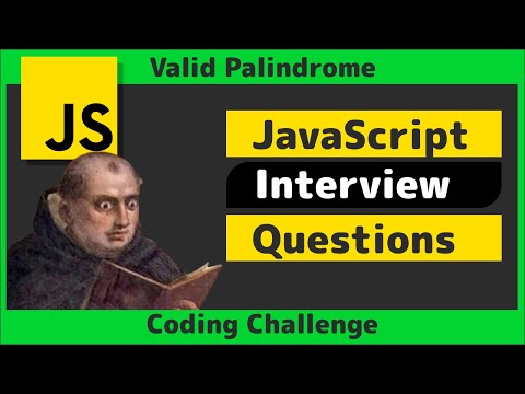 LeetCode 125 - Valid Palindrome Solution Explained (JavaScript)