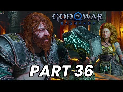 GOD OF WAR RAGNAROK PC Walkthrough Gameplay Part 36 : Asgard Mead Hall