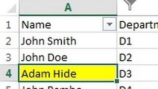 Filtering with active cell's value - Excel Macro