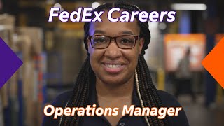 Join FedEx as an Operations Manager | FedEx Careers