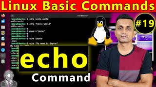 What is echo Command in Linux | How To Use echo Command in Linux