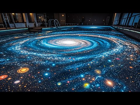 The Entire Universe in One Pool #milkyway #galaxy