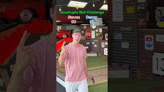 The First Ever Quadruple Ball Challenge (Hole 9) #minigolf