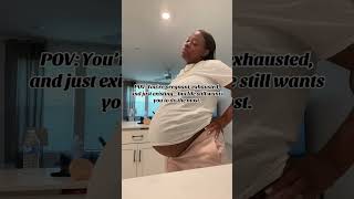 Pregnancy Life Be Like 😩🤣 #momoffive #pregnancyjourney #dailyactivities #pregnancybelly
