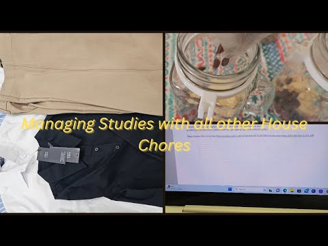 How to manage Studies with busy House Routine || #vlog25