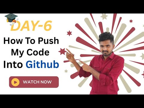 6️⃣Day-6: 🤔What is Git & GitHub | Git Commands | version control | Push Code to GitHub in Telugu 🚀