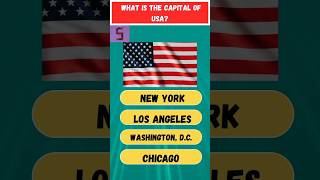 What is the capital of the United States?#quizshorts #MistriQuizFactory #gkquiz #shorts #usacapital