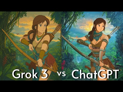 ChatGPT vs Grok 3: Who Creates BETTER Ghibli Images? 🤯🔥