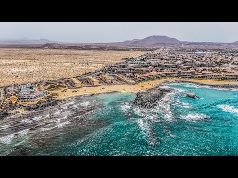 Lostplace Hotel Corralejo Fuerteventura DJI Air 3 4K Aerial View Relaxing Dronevideo