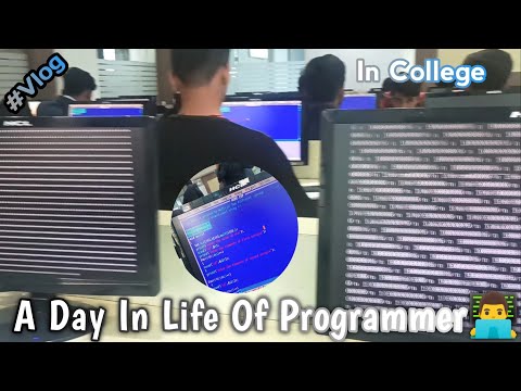 A Day In Life Of Programmer 👨‍💻😓|#college #programming #madhyapradesh #vlog #coderlifestyle #coding