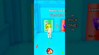 RISK IT? HUGE in PET SIMULATOR 99 MILLIONAIRE WORLD #roblox #shorts #petsimulator #huge