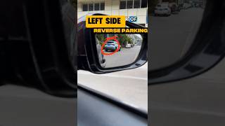 One Trick to Perfect Left Reverse Parking #parallelparking #reverseparking #parking #car