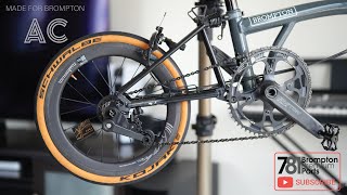 Upgrading Brompton CHPT3 v1 with Hubsmith Bumbee Carbon Wheelset | Lightweight 3-Speed