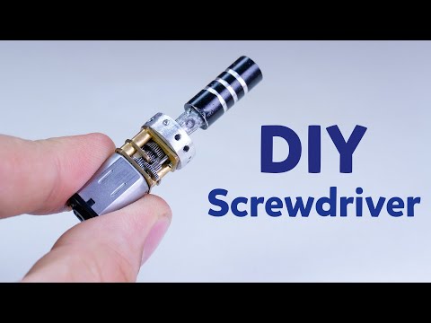 How to make Electronic screwdriver at home|Scrow Driver