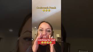 the end 🤣😂 Cockroach Prank #funny #funnyfails #failsfunny #funnyshorts #failsvideo